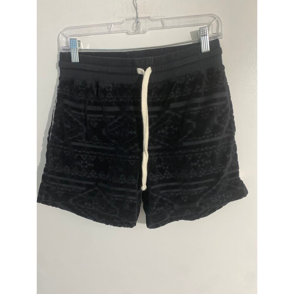Chubbies lounge shorts men’s size S black French terry 5.5”